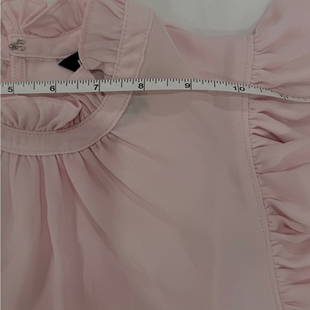 Express Light Pink Ruffle Dress - Picture 5 of 7